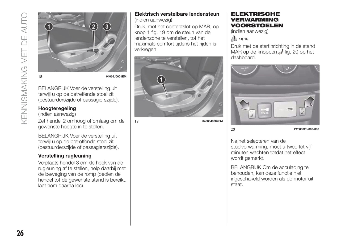 2018-2019 Fiat Tipo Gebruikershandleiding | Nederlands