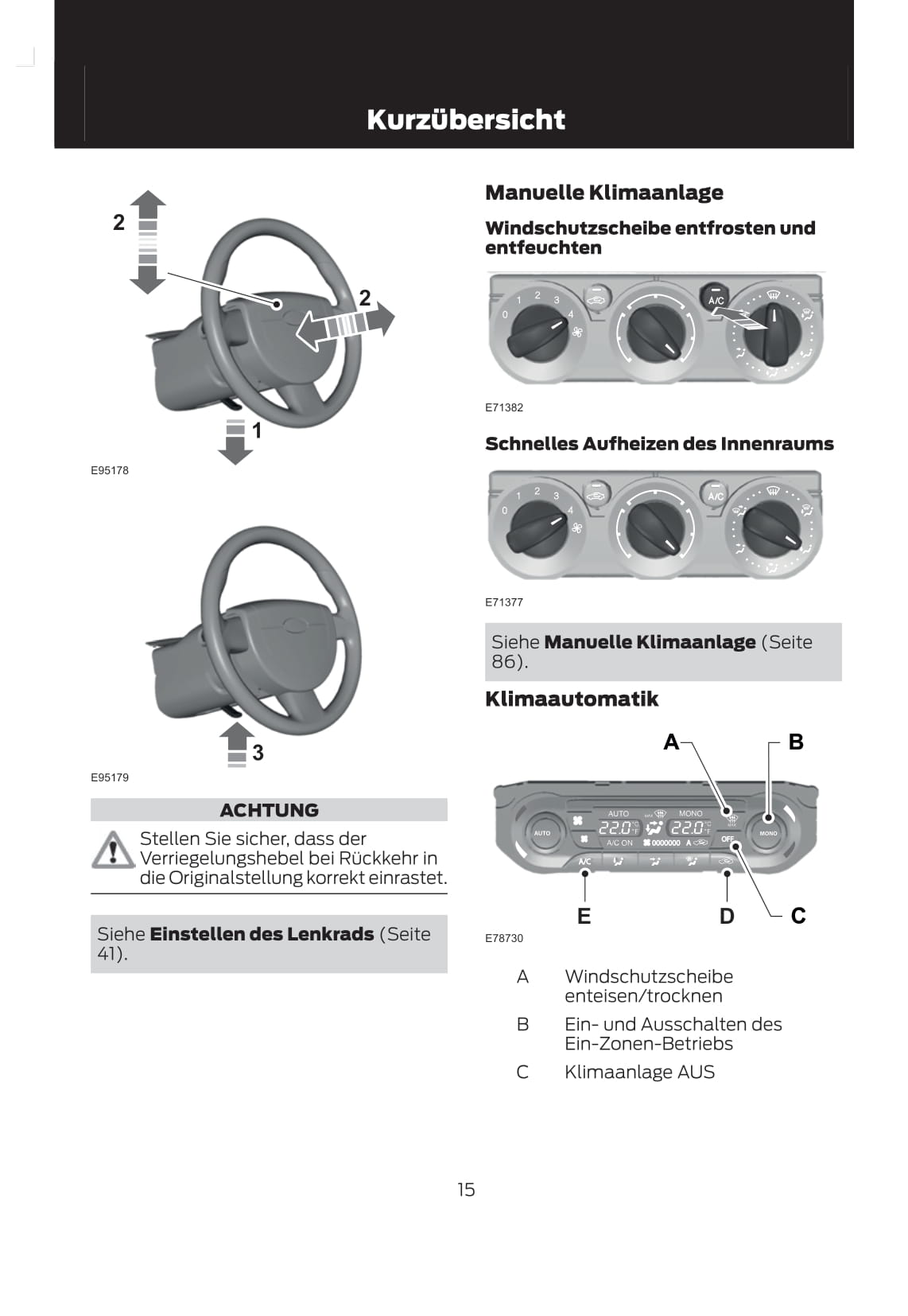 2011-2013 Ford Kuga Gebruikershandleiding | Duits