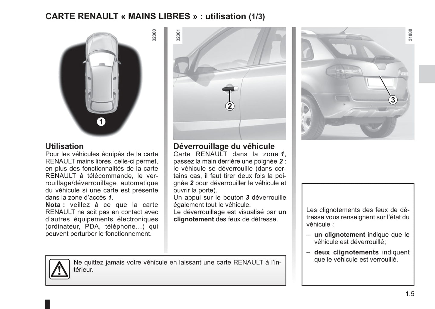 2012-2015 Renault Grand Espace Manuel du propriétaire | Français