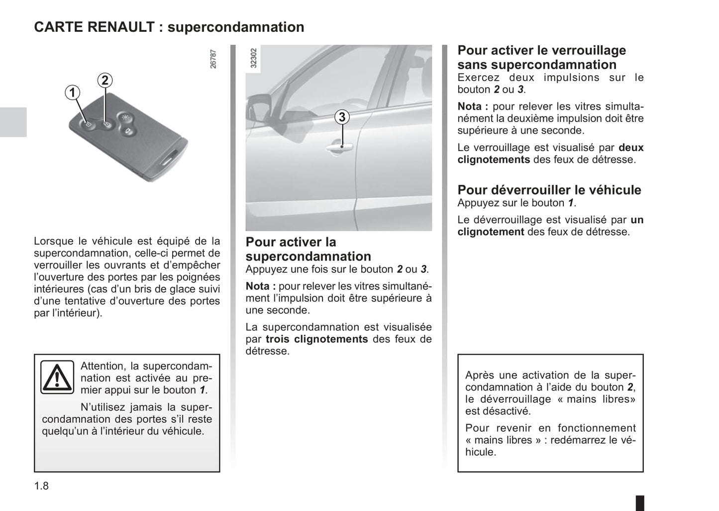 2012-2015 Renault Grand Espace Manuel du propriétaire | Français