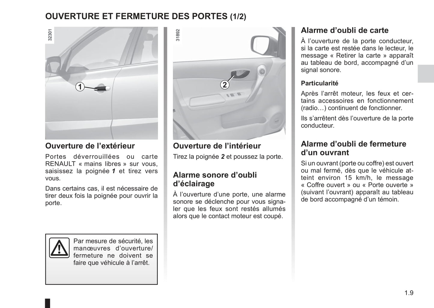 2012-2015 Renault Grand Espace Manuel du propriétaire | Français