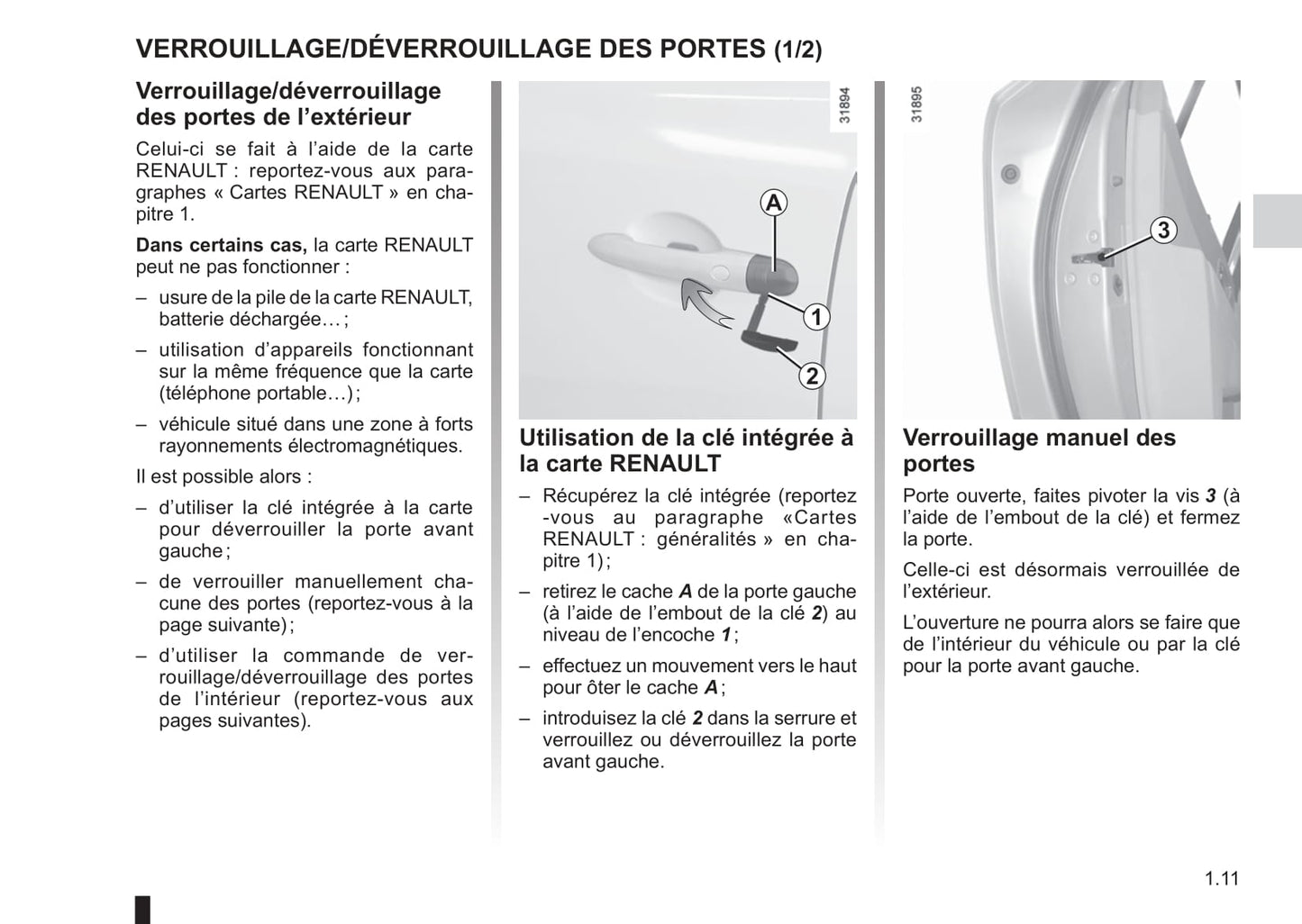 2012-2015 Renault Grand Espace Manuel du propriétaire | Français