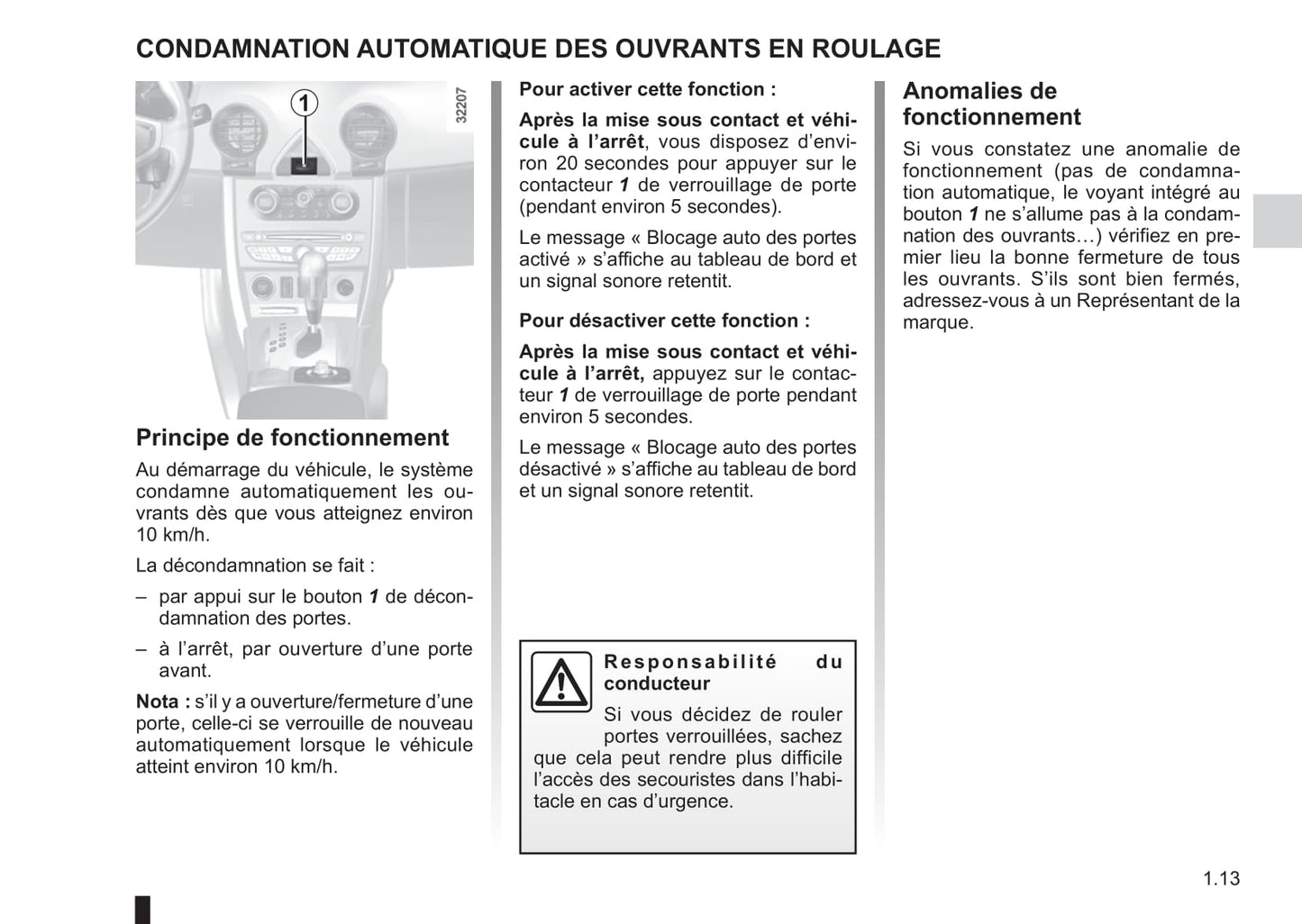 2012-2015 Renault Grand Espace Manuel du propriétaire | Français