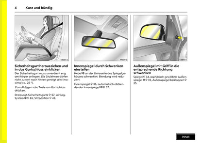 2005-2010 Opel Meriva Bedienungsanleitung | Deutsch