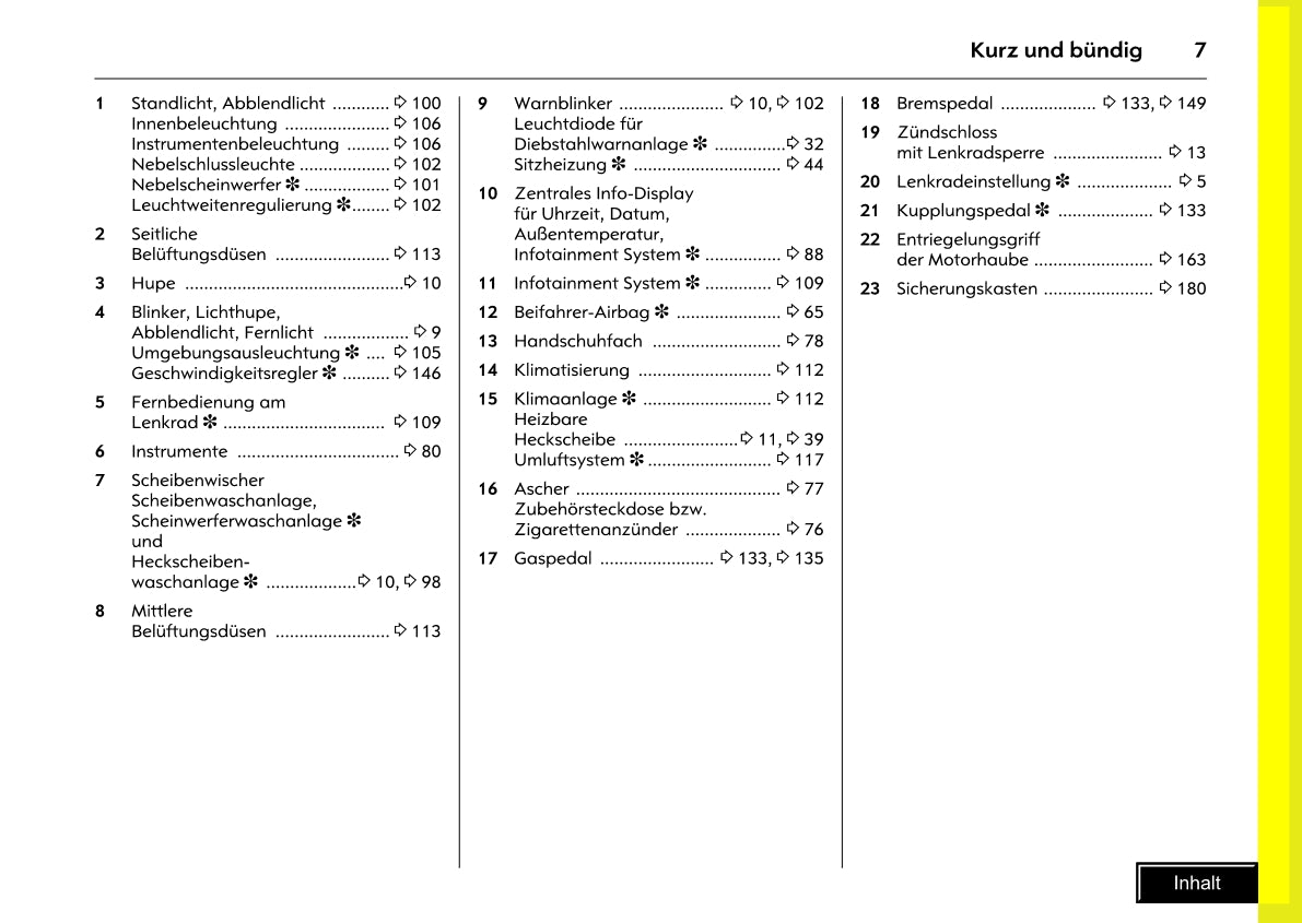 2005-2010 Opel Meriva Bedienungsanleitung | Deutsch