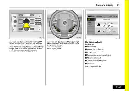 2005-2010 Opel Meriva Bedienungsanleitung | Deutsch