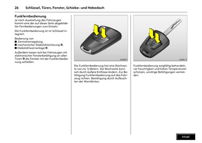 2005-2010 Opel Meriva Bedienungsanleitung | Deutsch