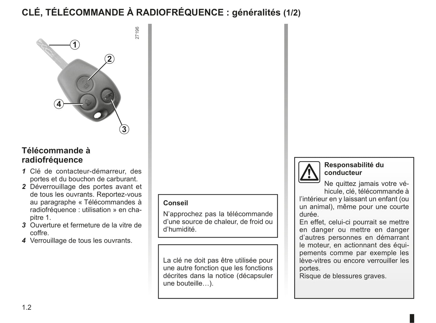 2009-2011 Renault Kangoo Manuel du propriétaire | Français