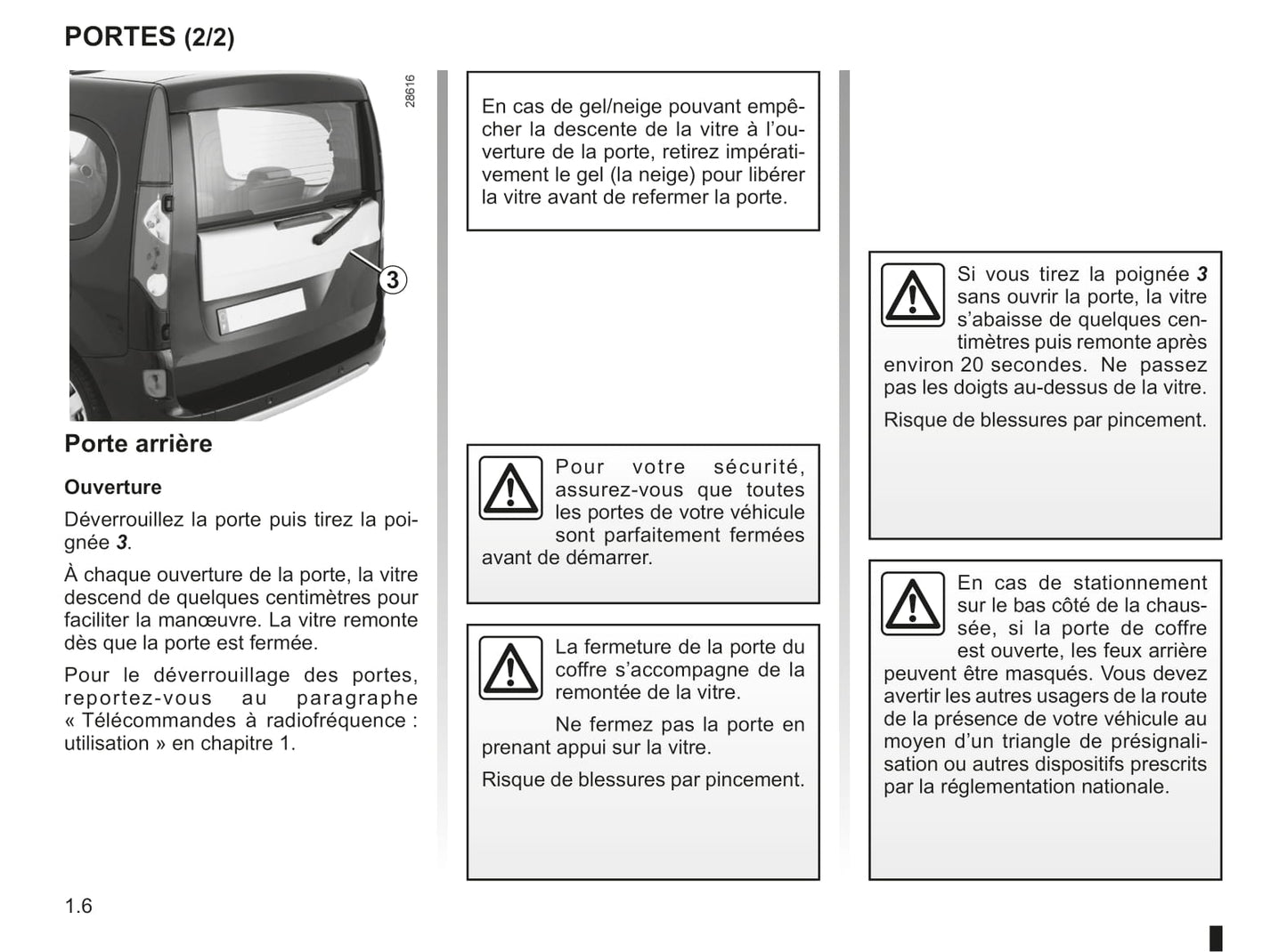 2009-2011 Renault Kangoo Manuel du propriétaire | Français