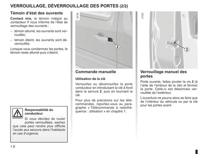 2009-2011 Renault Kangoo Manuel du propriétaire | Français