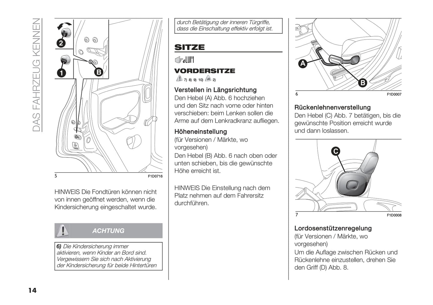 2018-2019 Fiat Panda Gebruikershandleiding | Duits