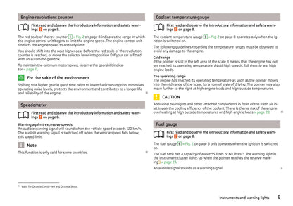 2009-2010 Skoda Octavia Owner's Manual | English