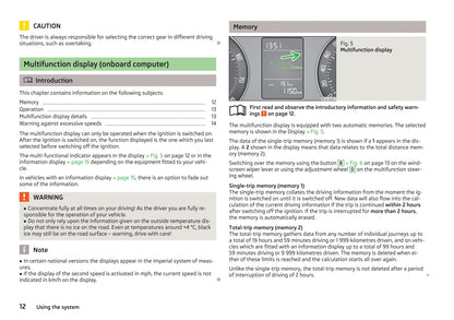 2009-2010 Skoda Octavia Owner's Manual | English