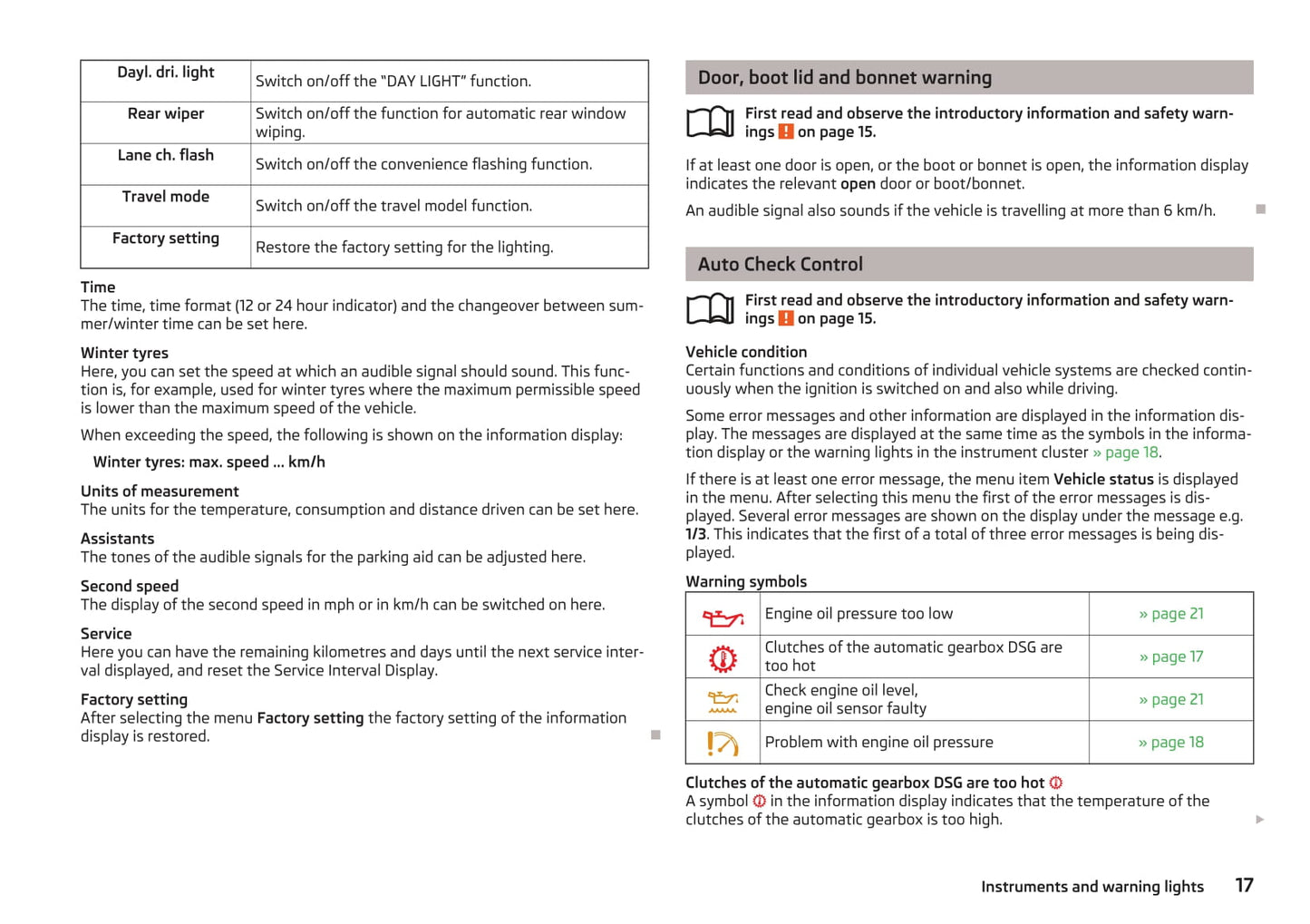 2009-2010 Skoda Octavia Owner's Manual | English