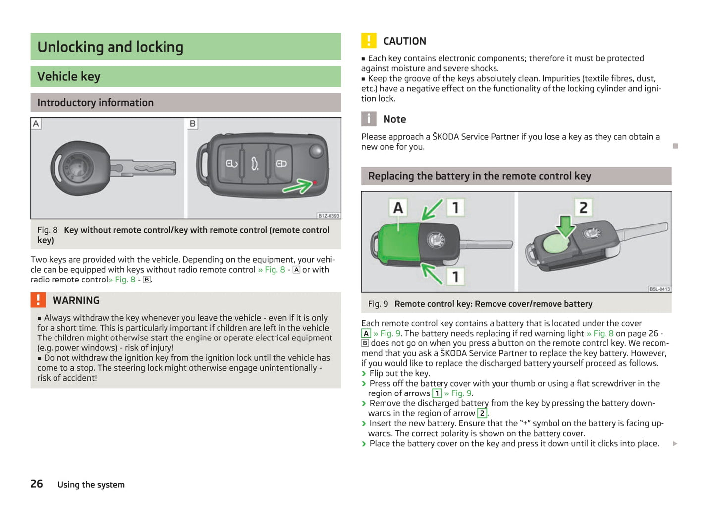 2009-2010 Skoda Octavia Owner's Manual | English