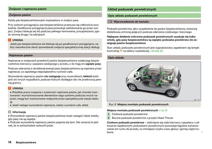 2019-2020 Skoda Citigo Owner's Manual | Polish