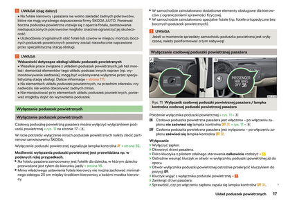 2019-2020 Skoda Citigo Owner's Manual | Polish