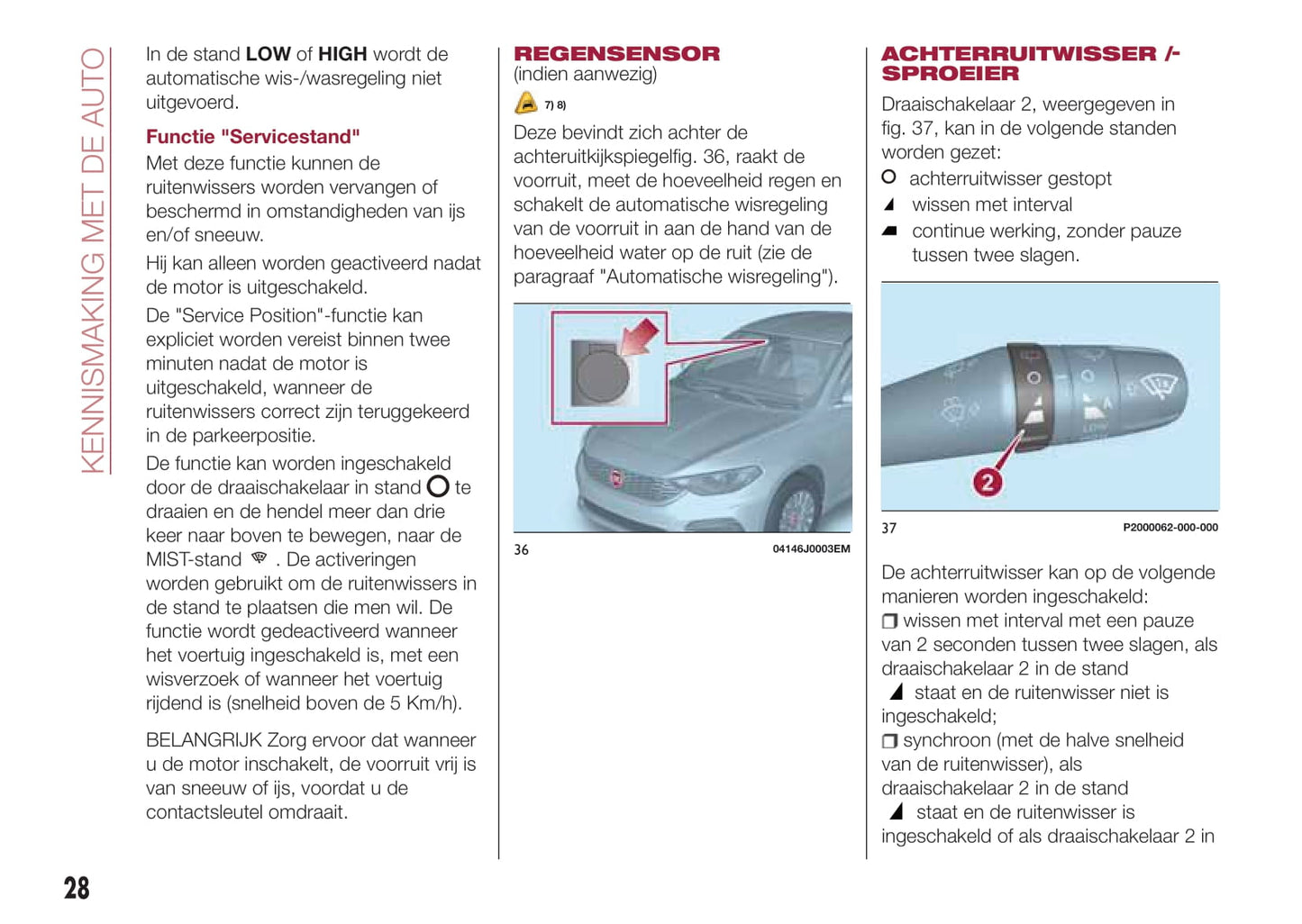 2015-2017 Fiat Tipo 5 doors/Tipo station wagon Manuel du propriétaire | Néerlandais