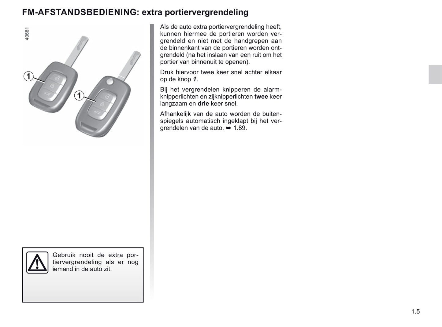 2019-2020 Renault Captur Owner's Manual | German