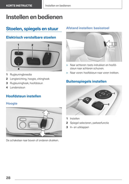 2020-2021 BMW 8 Series Owner's Manual | Dutch