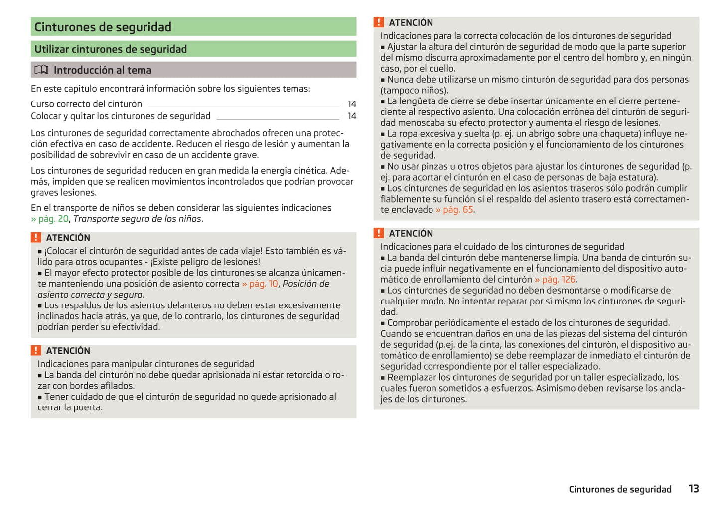 2016-2017 Skoda Rapid Owner's Manual | Spanish