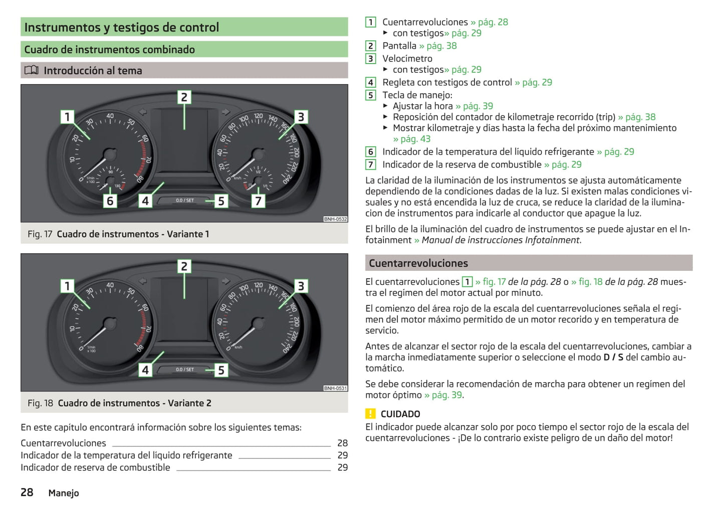 2016-2017 Skoda Rapid Owner's Manual | Spanish