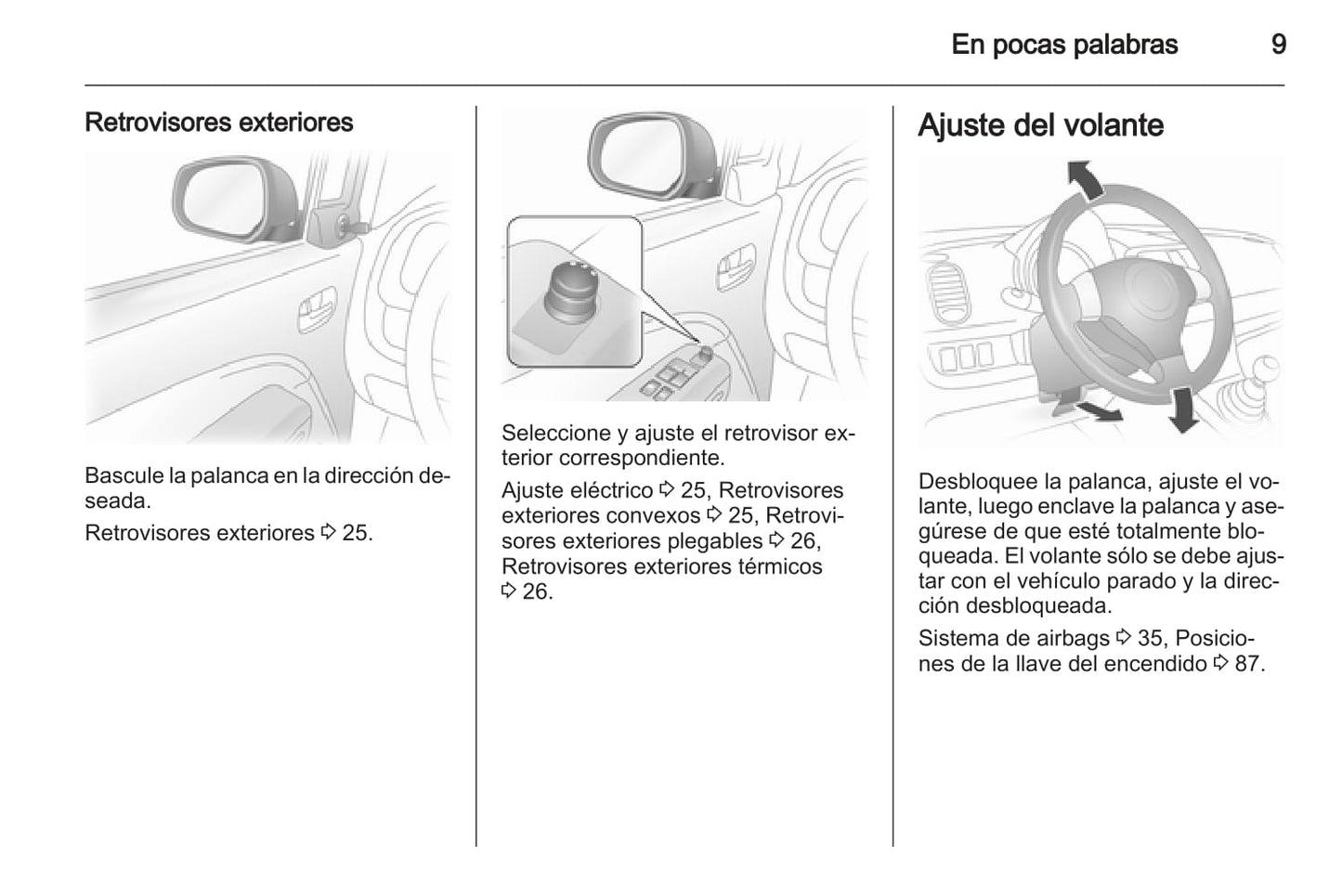 2008-2015 Opel Agila Gebruikershandleiding | Spaans