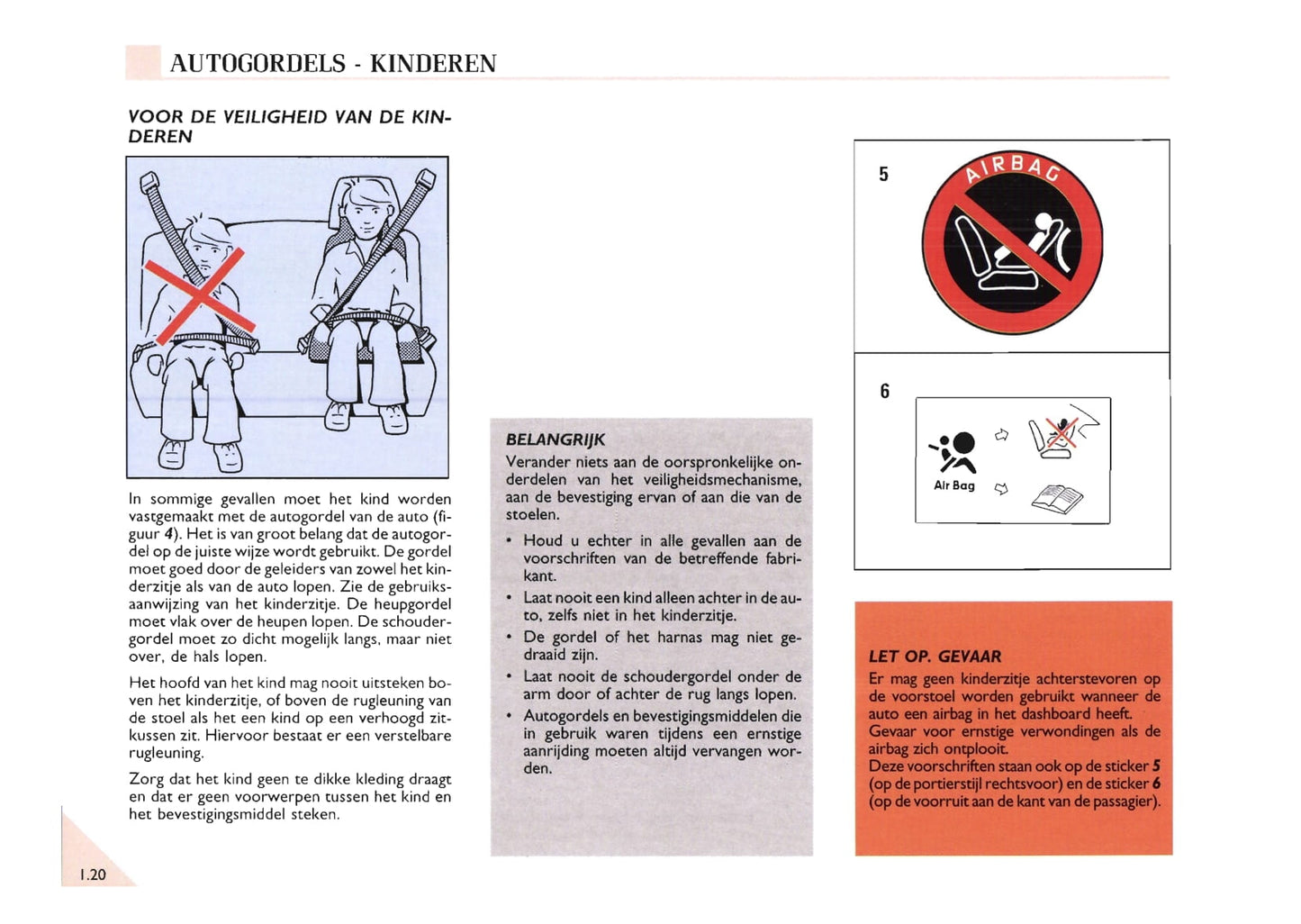 2000-2002 Renault Espace Owner's Manual | Dutch