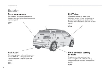 2013-2016 Citroën C4 Picasso Manuel du propriétaire | Anglais