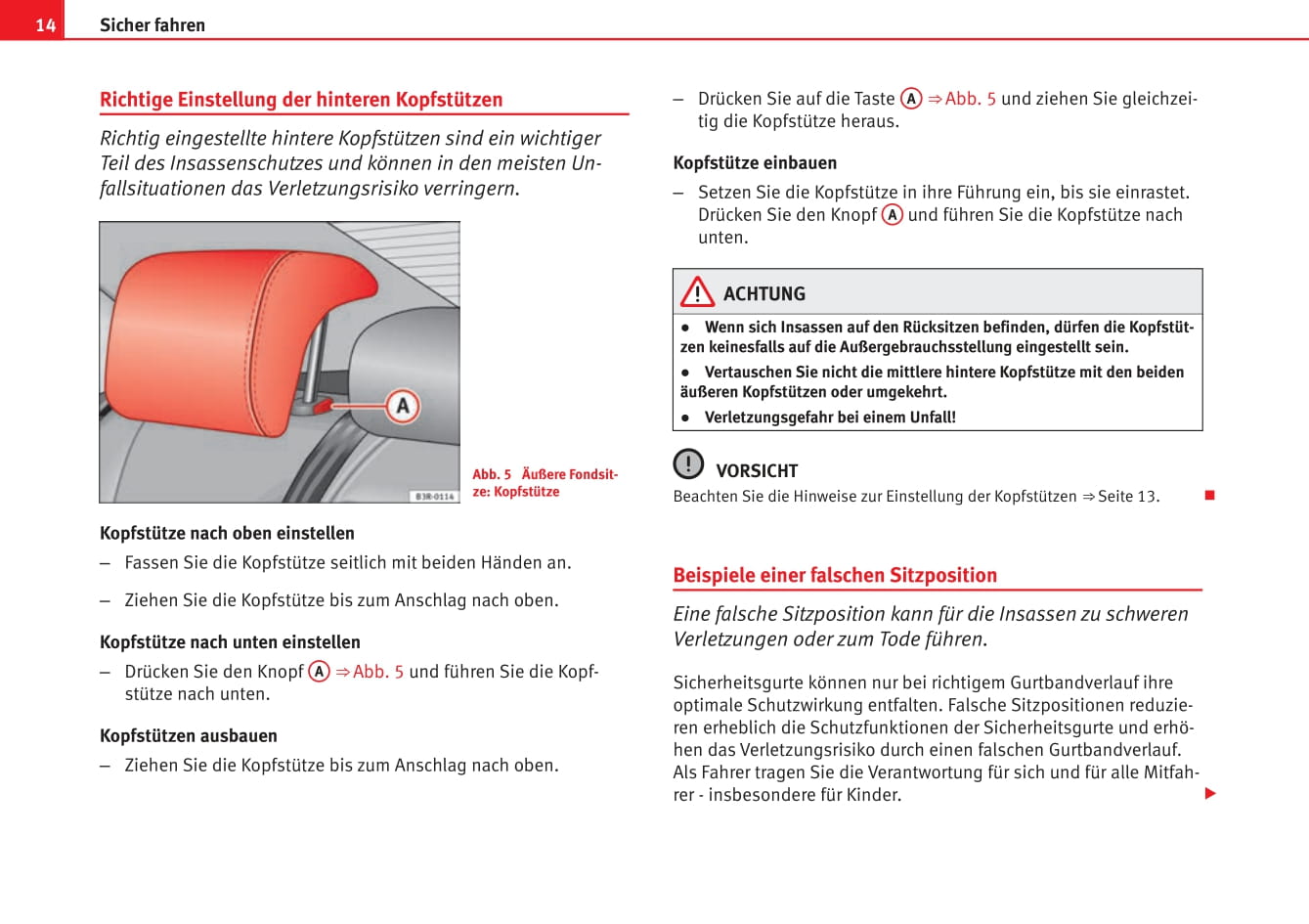 2009-2012 Seat Exeo Bedienungsanleitung | Deutsch