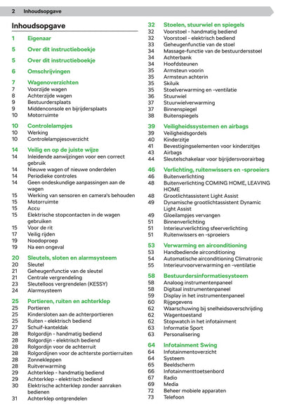 2019-2020 Skoda Superb Owner's Manual | Dutch