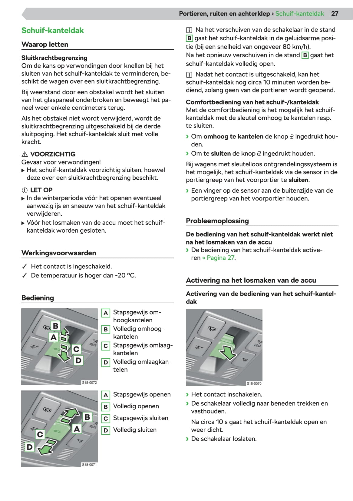 2019-2020 Skoda Superb Owner's Manual | Dutch