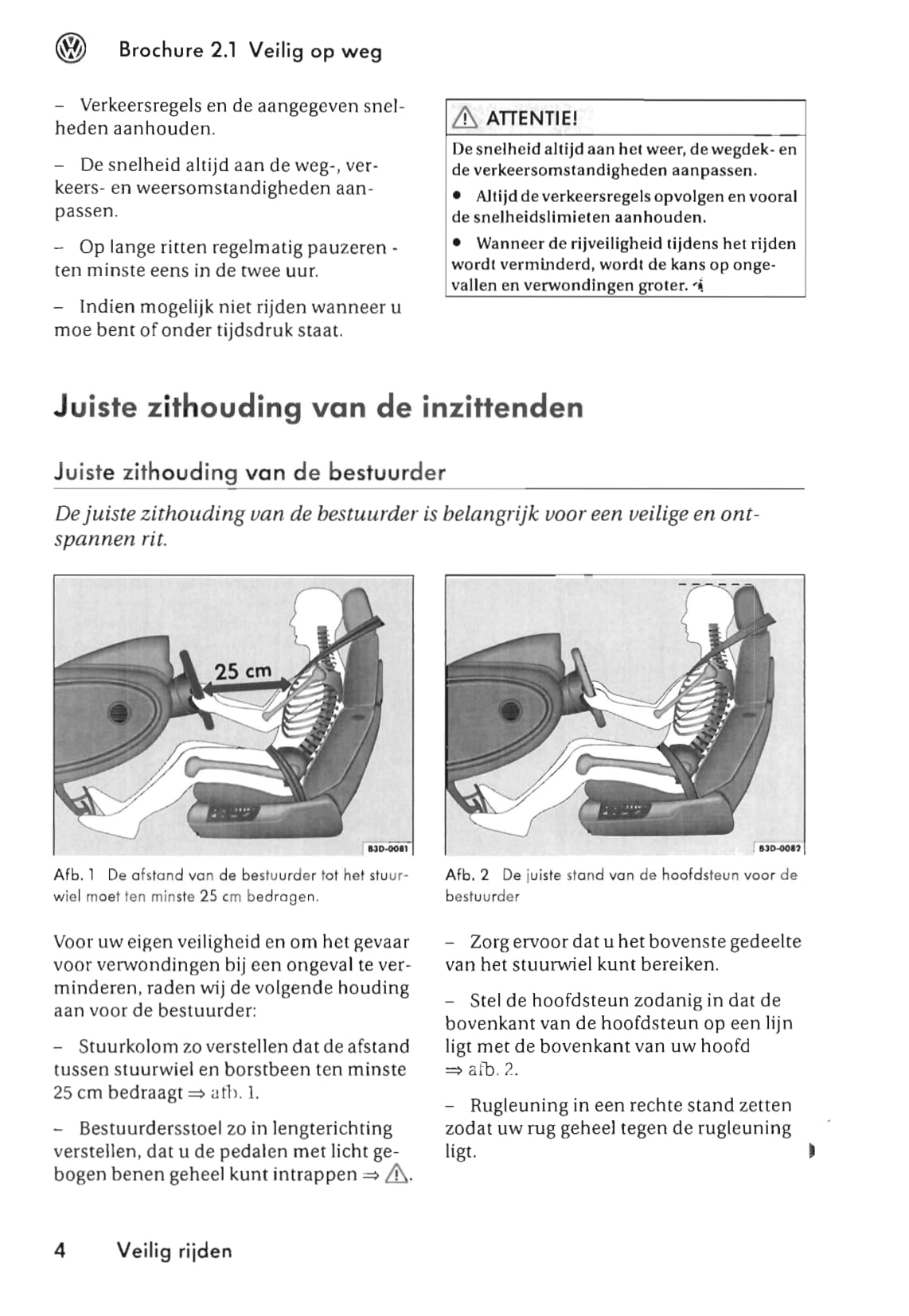 2002-2009 Volkswagen Phaeton Gebruikershandleiding | Nederlands