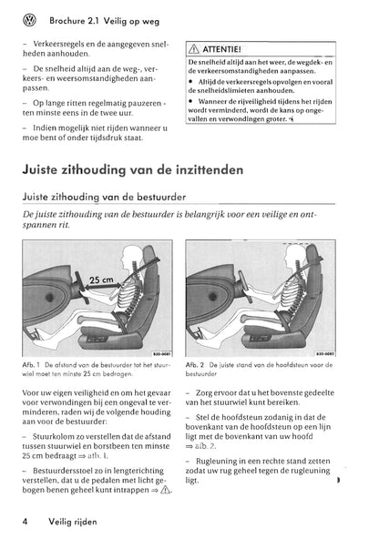 2002-2009 Volkswagen Phaeton Gebruikershandleiding | Nederlands