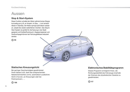 2011-2012 Peugeot 208 Gebruikershandleiding | Duits