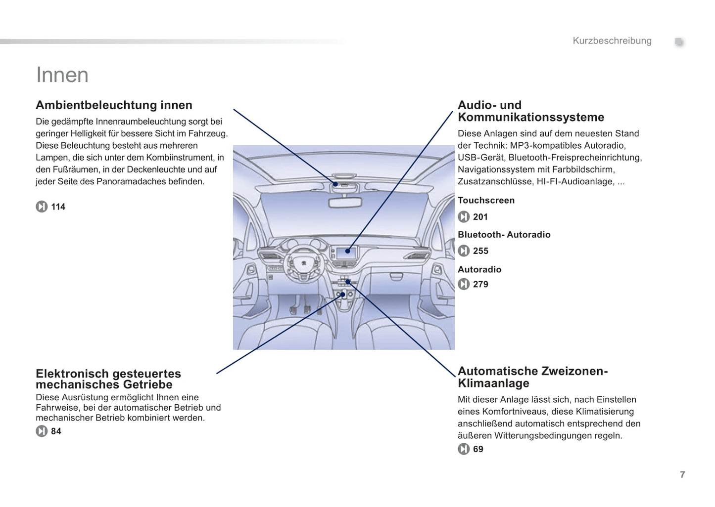 2011-2012 Peugeot 208 Gebruikershandleiding | Duits