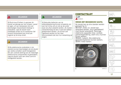 2017-2018 Jeep Renegade Gebruikershandleiding | Nederlands