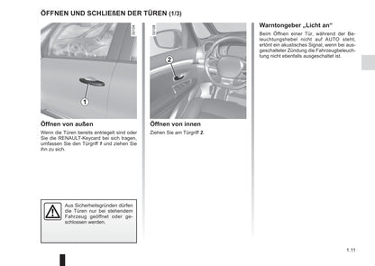 2015-2020 Renault Espace Manuel du propriétaire | Allemand