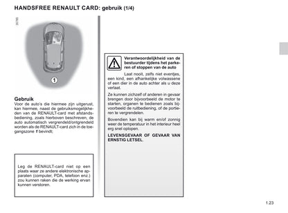 2018-2019 Renault Zoe Gebruikershandleiding | Nederlands