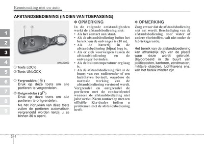 2008-2009 Kia Sportage Gebruikershandleiding | Nederlands