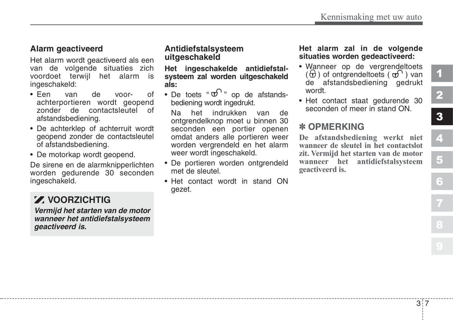 2008-2009 Kia Sportage Gebruikershandleiding | Nederlands