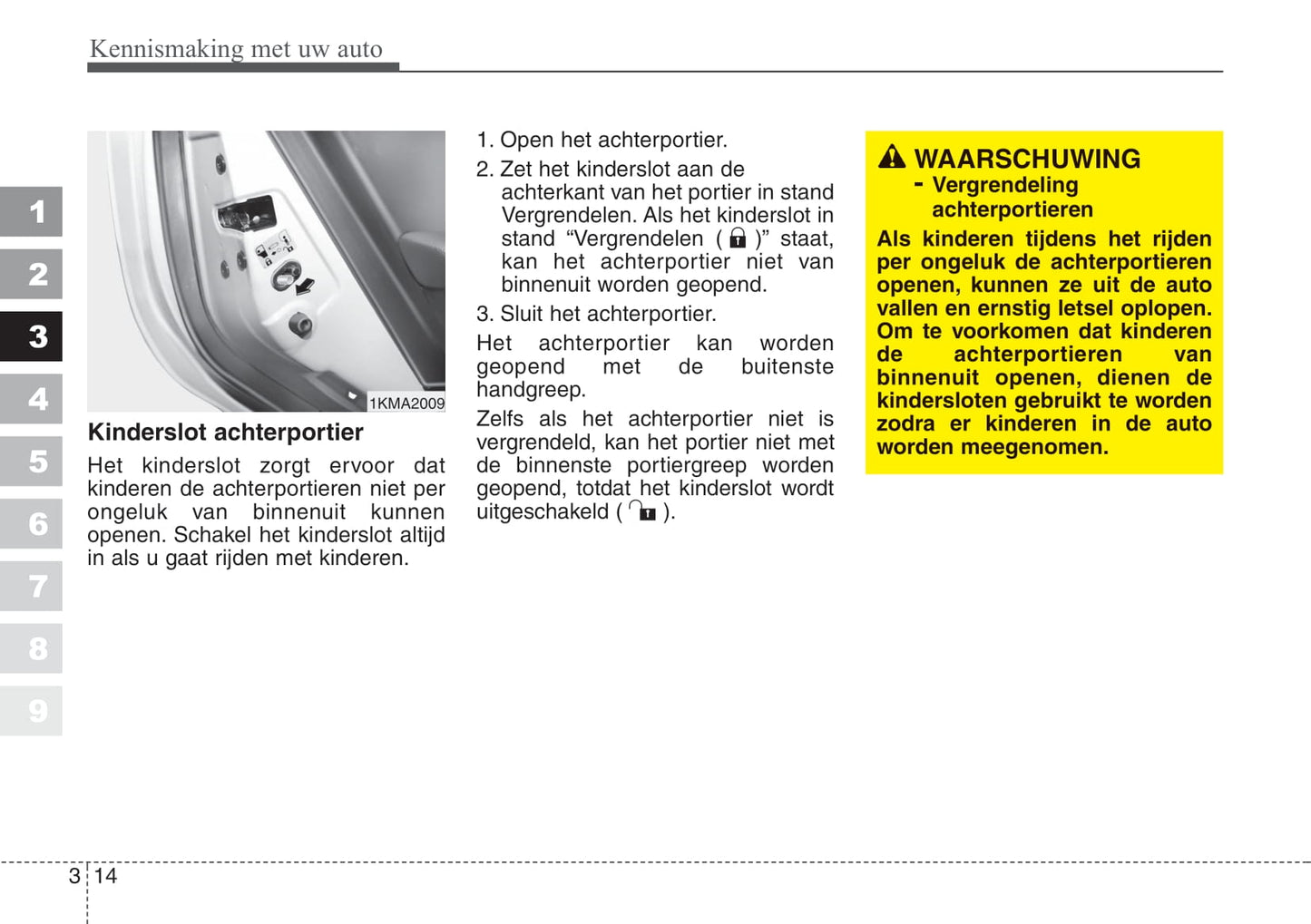 2008-2009 Kia Sportage Gebruikershandleiding | Nederlands