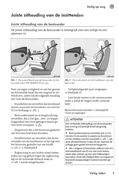 2005-2011 Volkswagen Fox Owner's Manual | Dutch