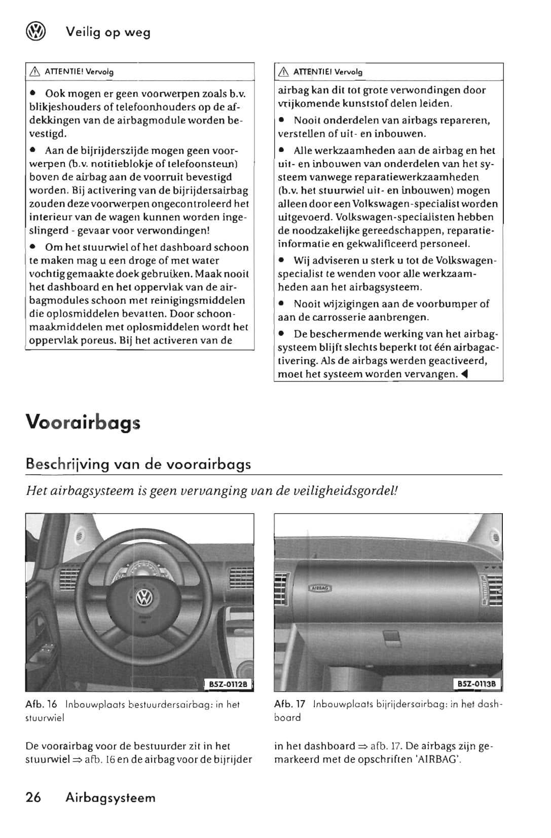 2005-2011 Volkswagen Fox Owner's Manual | Dutch