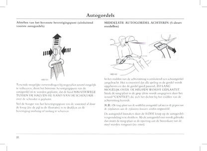 1999-2005 Rover 45 Bedienungsanleitung | Niederländisch