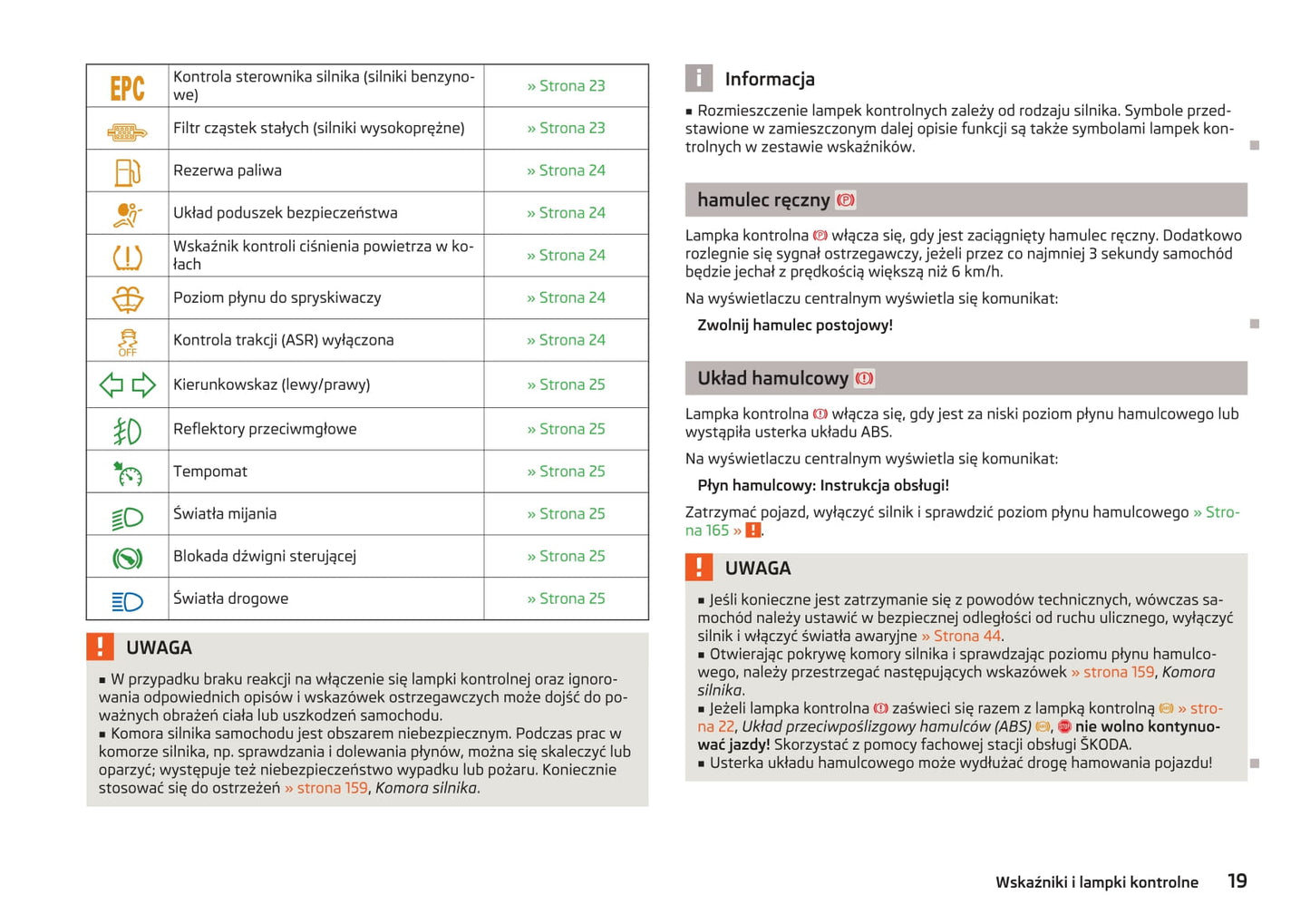 2009-2013 Skoda Octavia Bedienungsanleitung | Polnisch