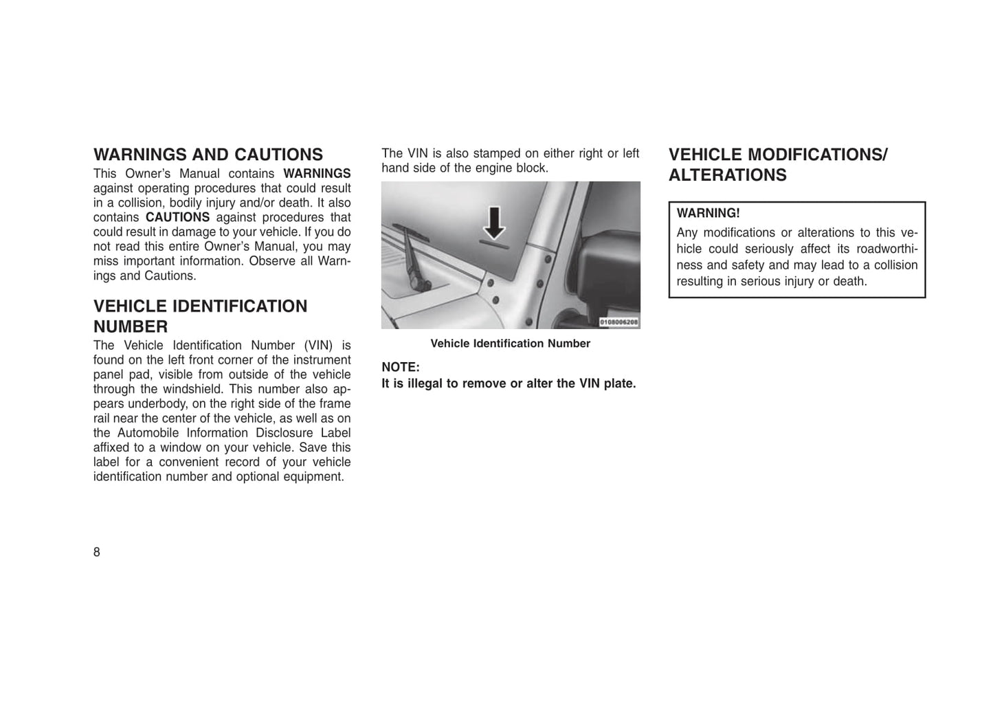 2015-2016 Jeep Wrangler Gebruikershandleiding | Engels