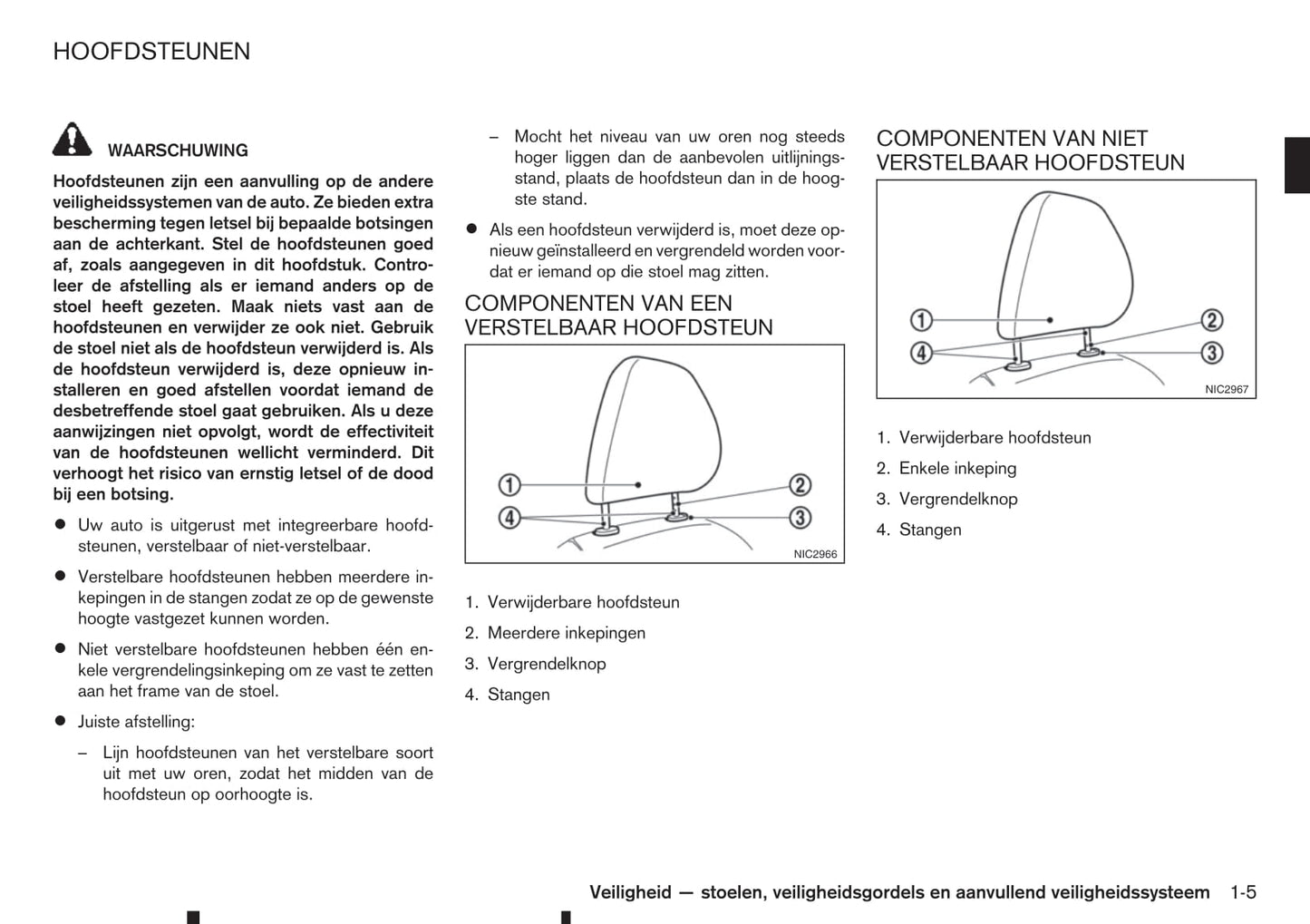 2017-2018 Nissan Micra Gebruikershandleiding | Nederlands