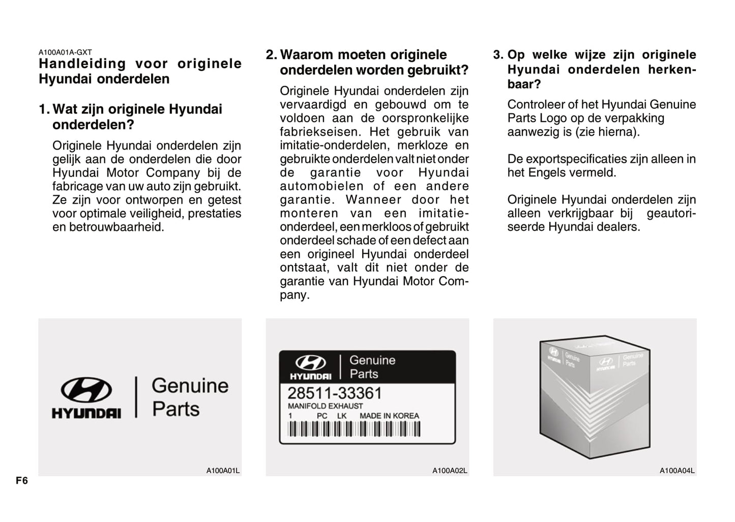 2008-2009 Hyundai Tucson Owner's Manual | Dutch