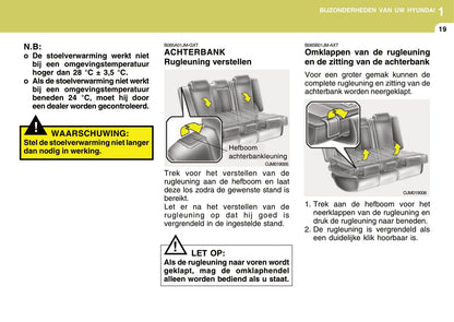 2008-2009 Hyundai Tucson Owner's Manual | Dutch